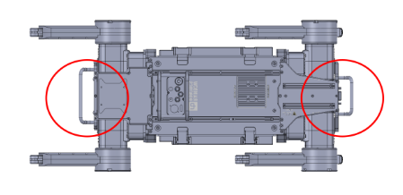 Correct grip on handle with closed fist