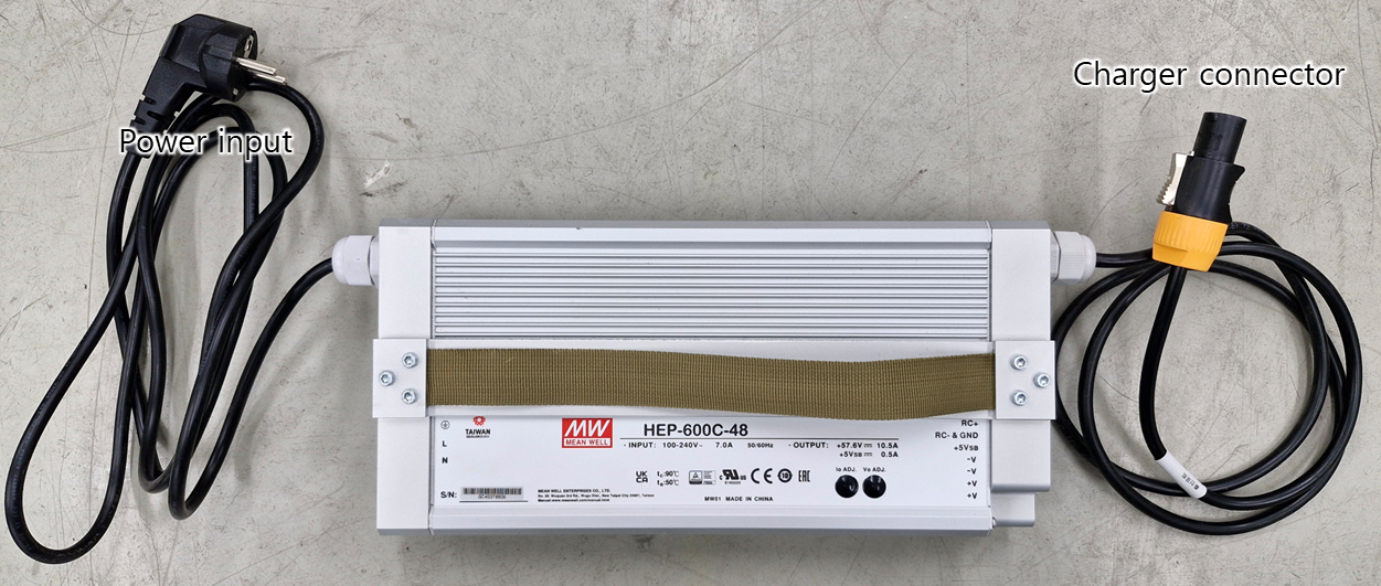Charging with RBQ10 power supply