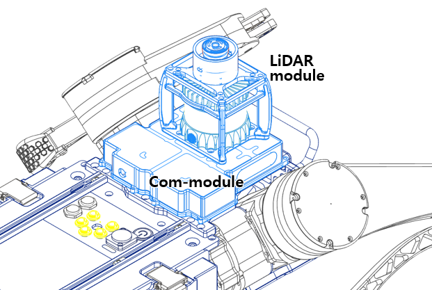 Comm and LiDAR module 1