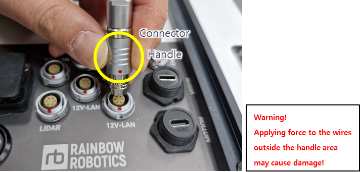 Connector detachment 1