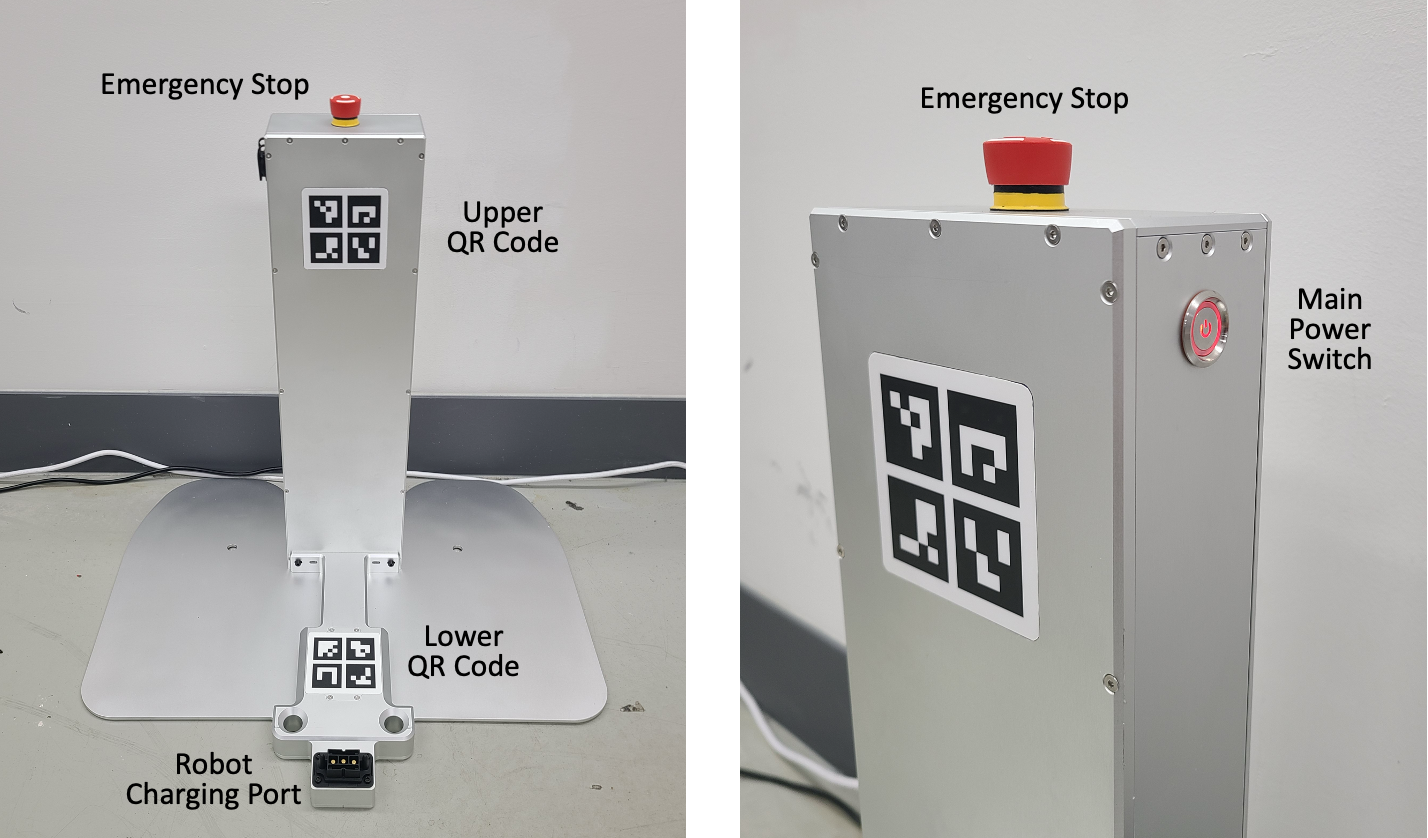 Charging with RBQ10 docking station