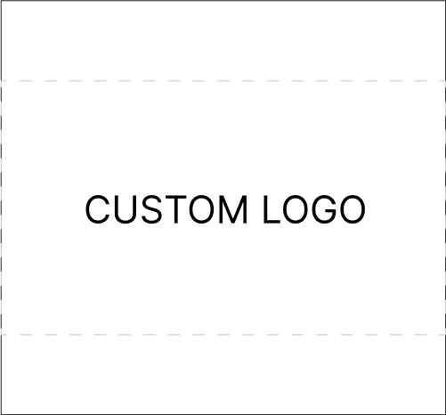 Robot exterior with a custom logo sheet sticker applied